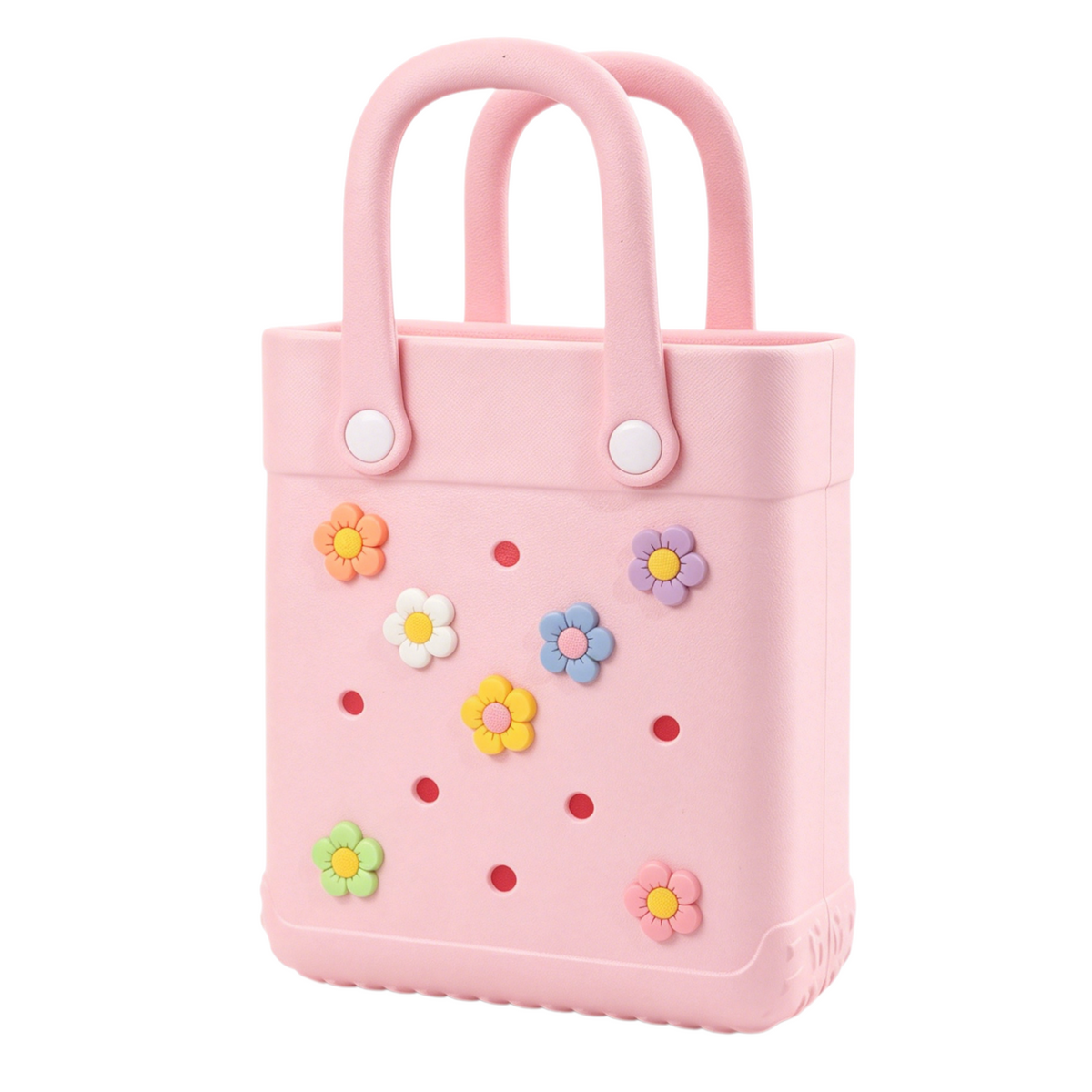 Mini Waterproof Rubber Beach Bag - Kids Pool & Travel Tote
