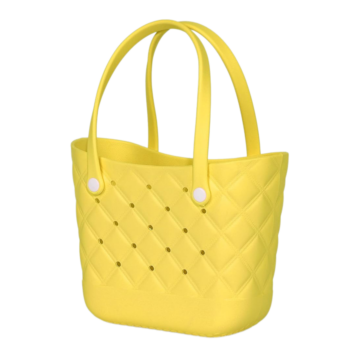 Small Waterproof Rubber Beach Bag - Pool & Travel Tote