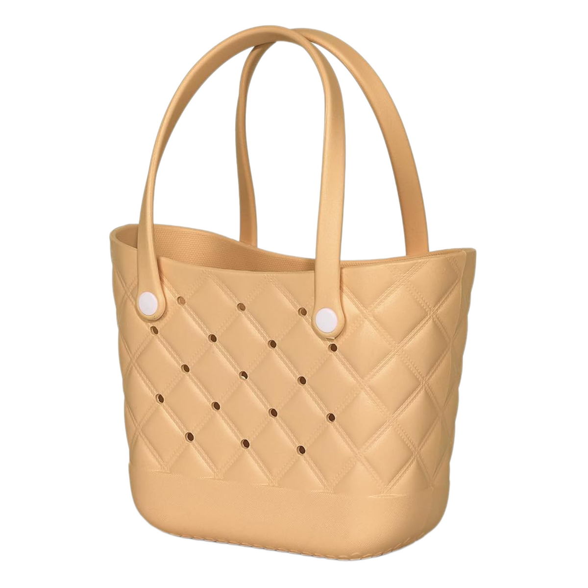 Small Waterproof Rubber Beach Bag - Pool & Travel Tote