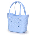 Small Waterproof Rubber Beach Bag - Pool & Travel Tote