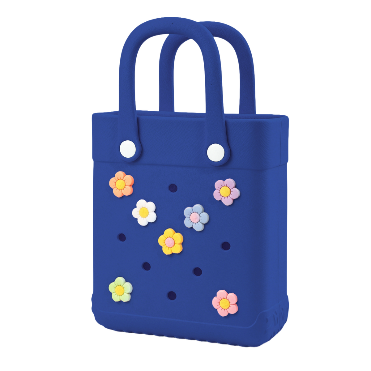 Mini Waterproof Rubber Beach Bag - Kids Pool & Travel Tote