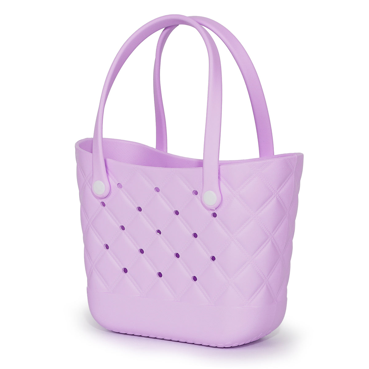 Small Waterproof Rubber Beach Bag - Pool & Travel Tote