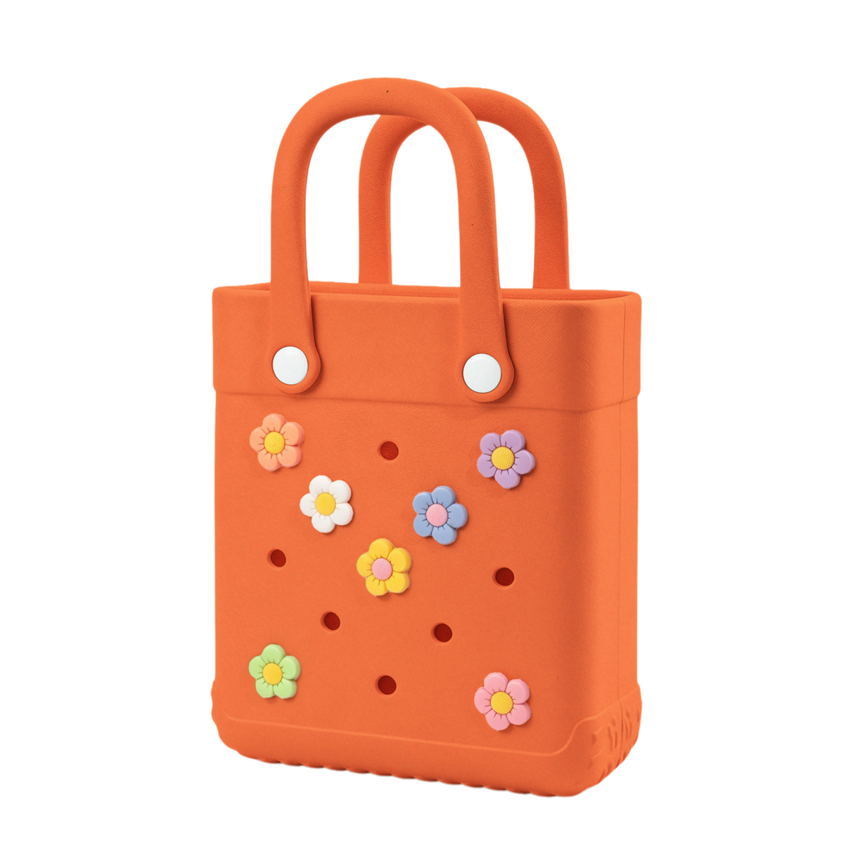 Mini Waterproof Rubber Beach Bag - Kids Pool & Travel Tote