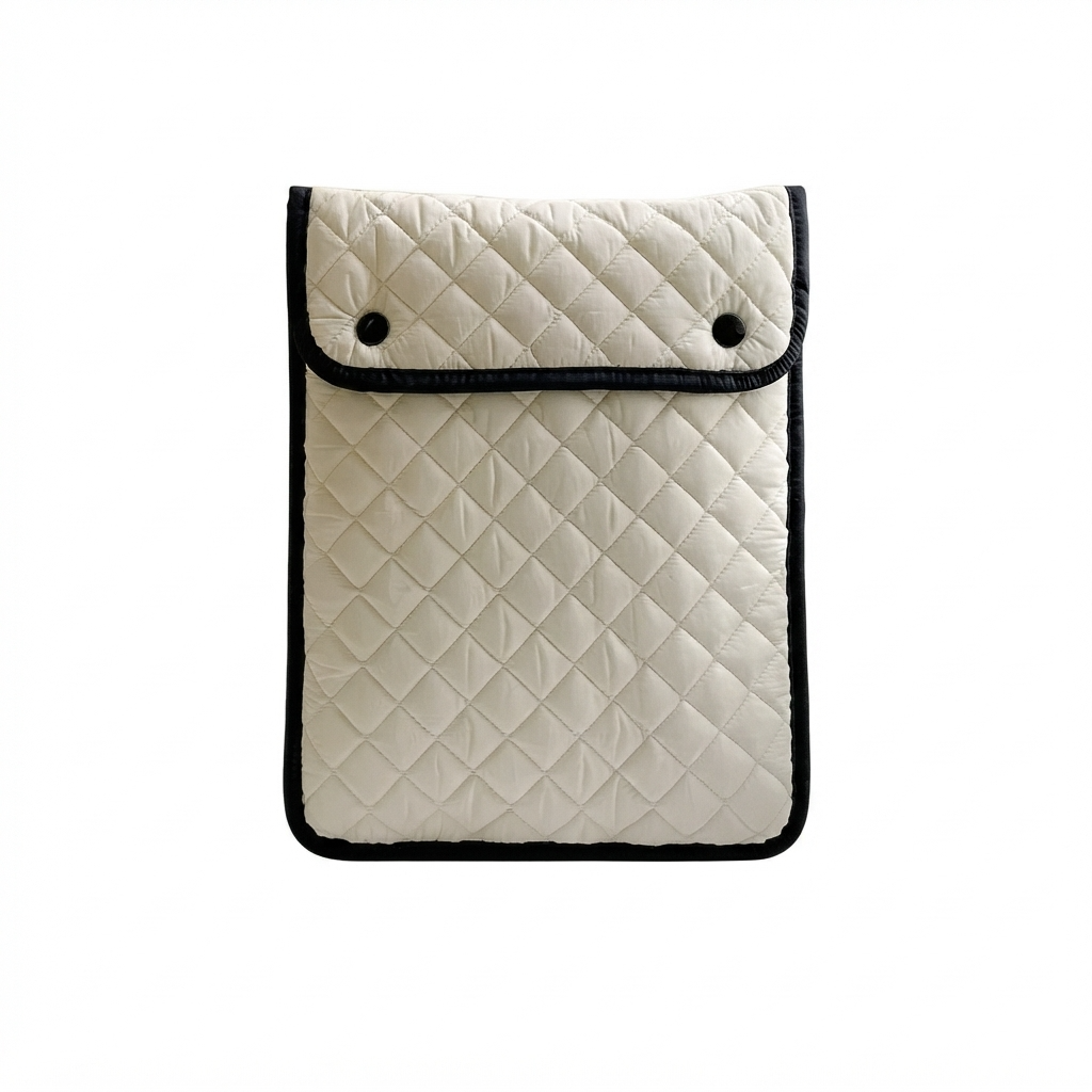 Quilted Laptop Sleeve - Fits Up to 14” MacBook