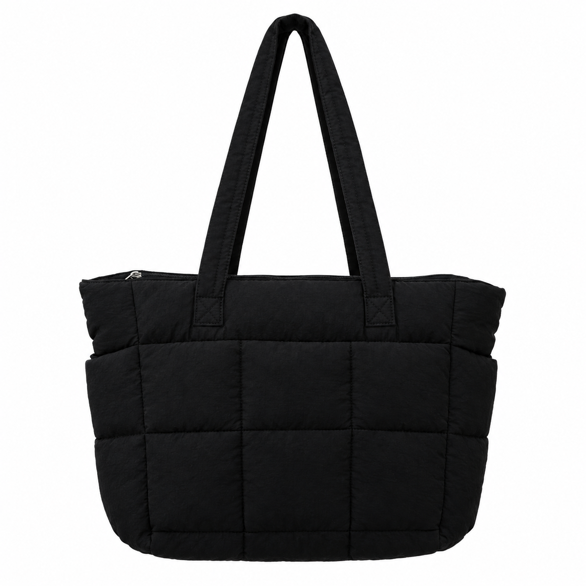 Large Puffer Tote Bag - Fits Up to 15” Laptop