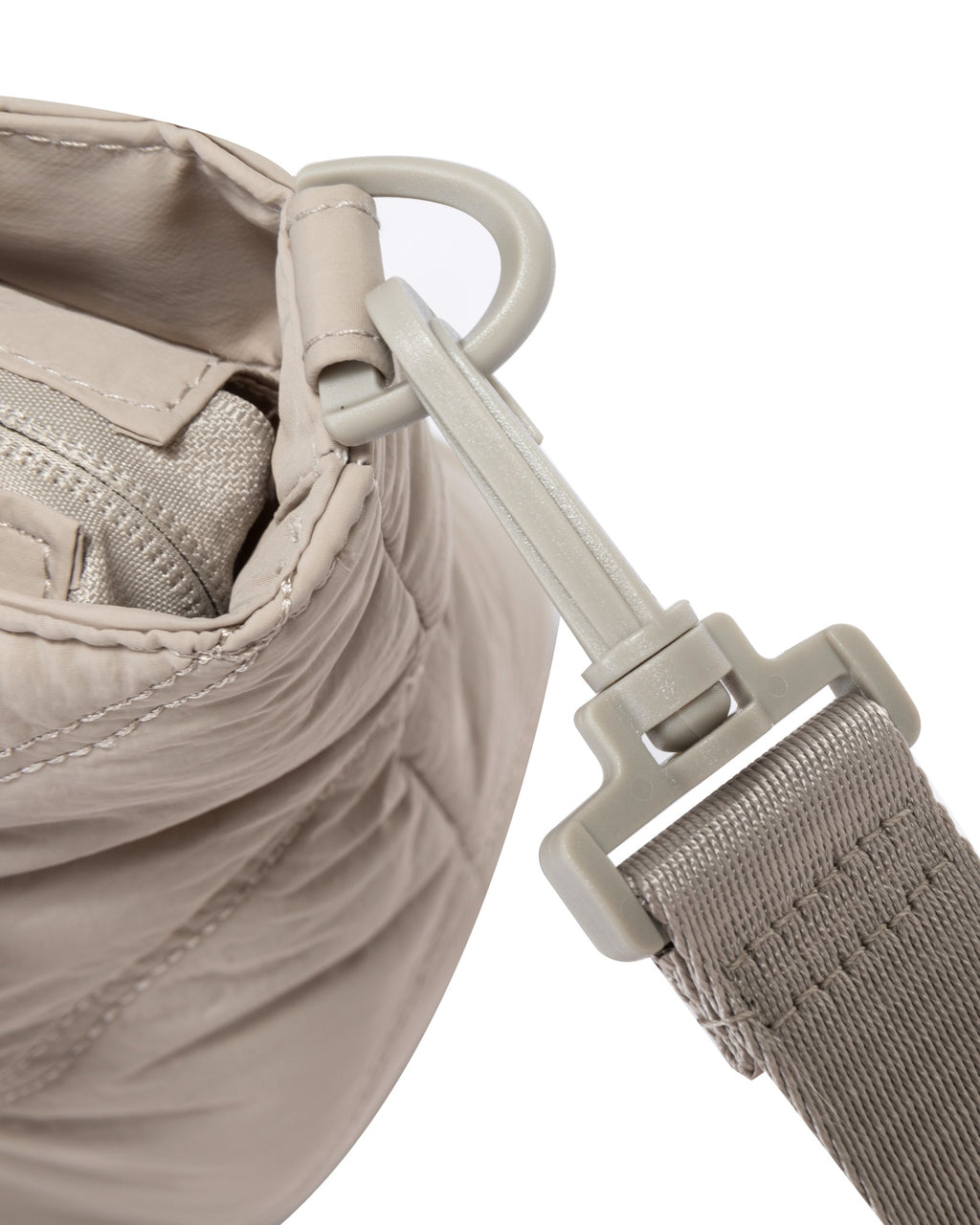 Mini Puffer Tote Bag - Crossbody Strap & Bow Charm