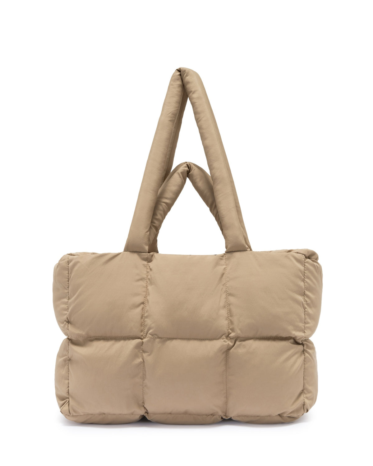 Marshmallow Puffer Tote Bag - Large, Fits 14” Laptop