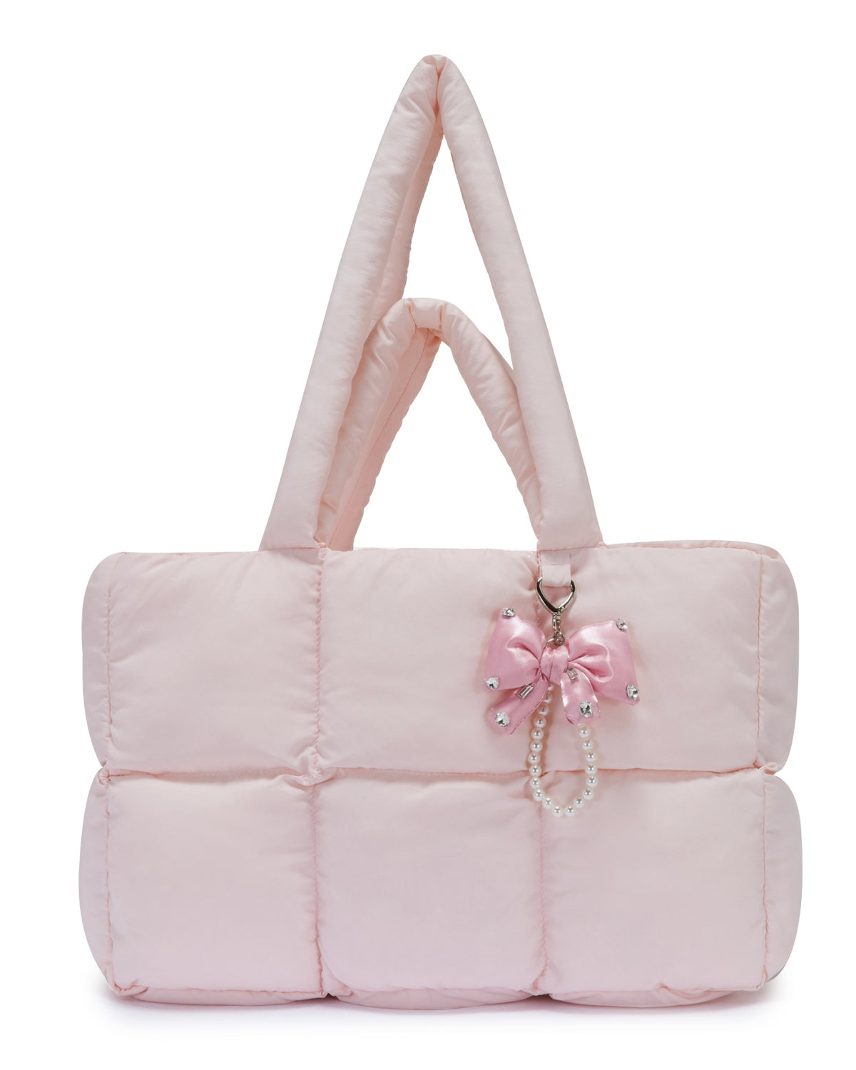 Marshmallow Puffer Tote Bag - Large, Fits 14” Laptop
