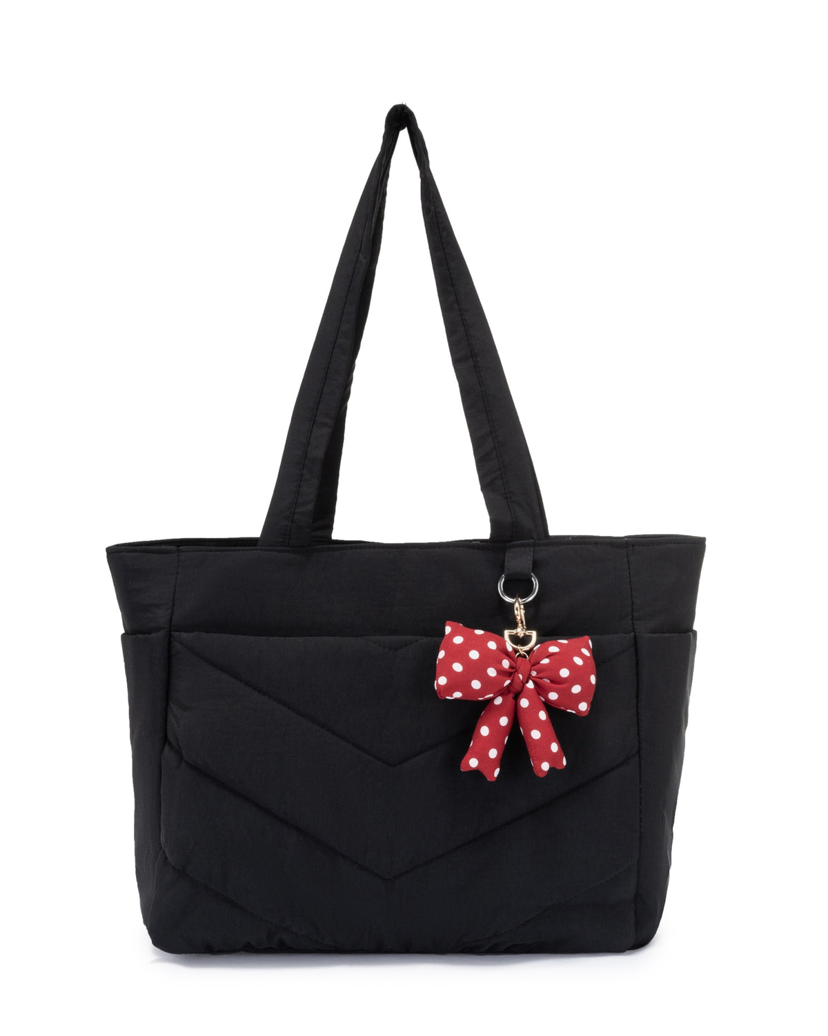 Chevron Puffer Tote Bag - Fits Up to 14” Laptop