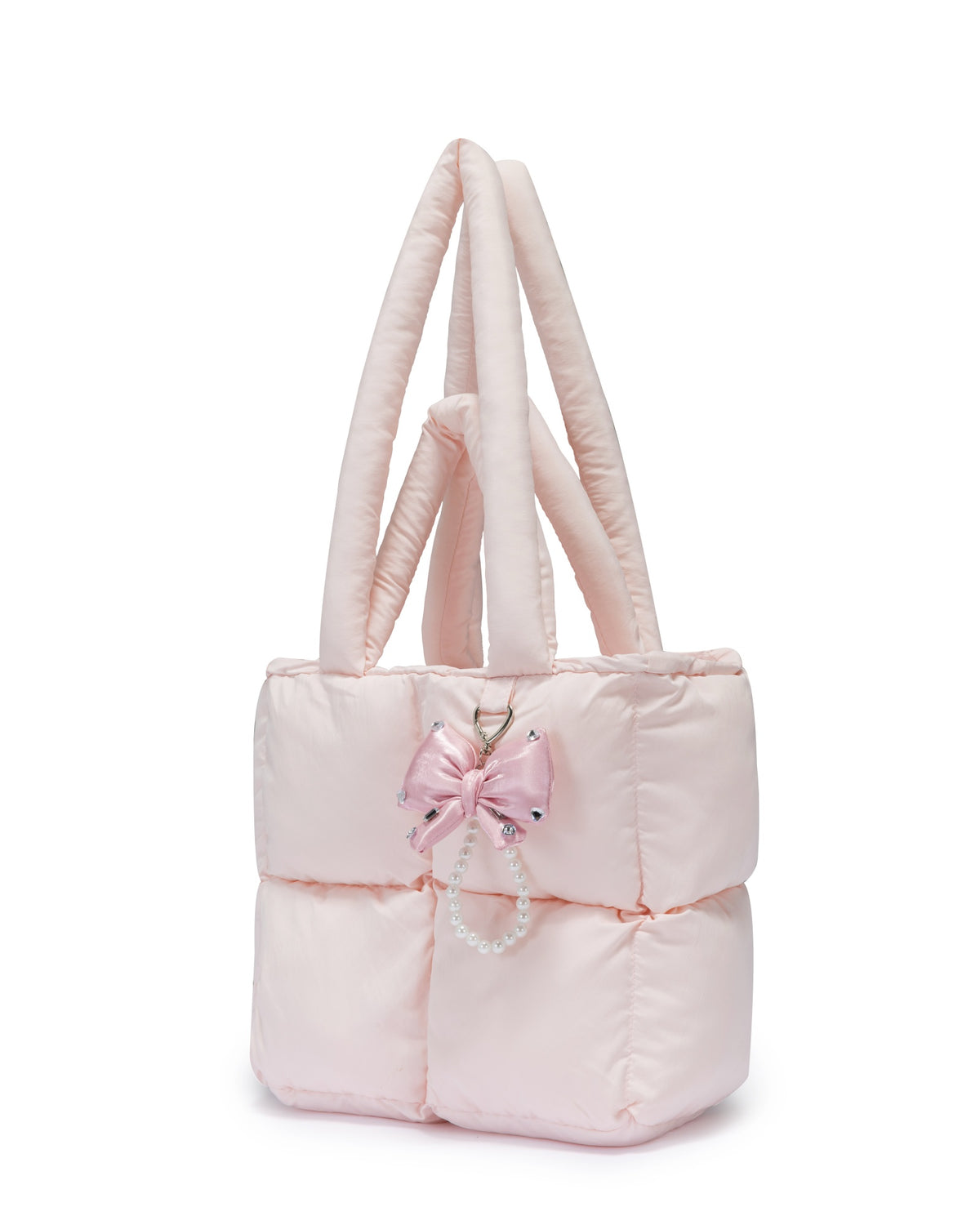 Marshmallow Puffer Tote Bag - Small, Fits 11” iPad