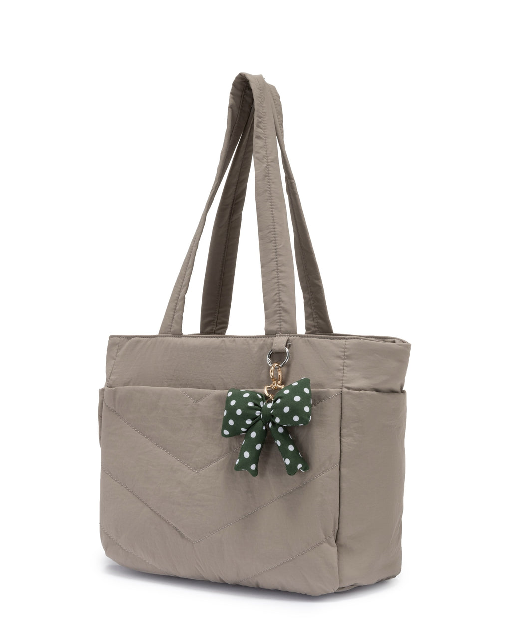 Chevron Puffer Tote Bag - Fits Up to 14” Laptop